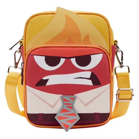 Loungefly Other - New Loungefly Disney Pixar Inside Out Anger Cosplay Passport bag
